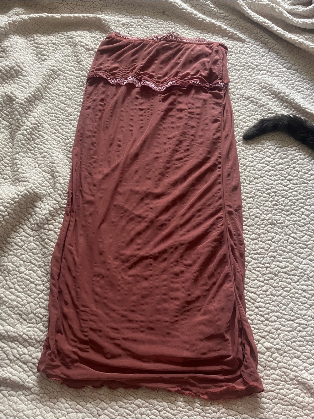 Mauve Body-con Skirt